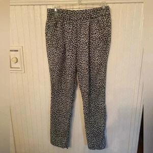 Zara leopard print pants